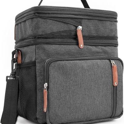 HD-LB005 Two Layer Lunch Cooler Bag